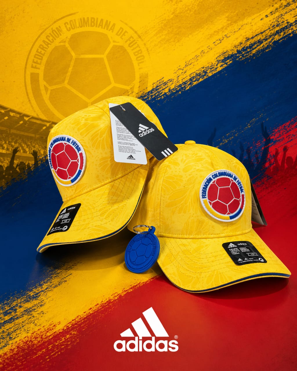 Camiseta Gorra mascota Colombia mundial